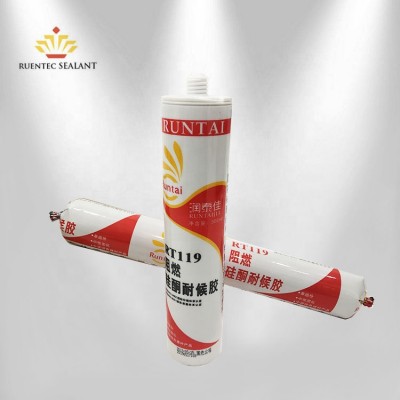 Neutral Fireproof Silicone Sealant Fire Resistance Sealant Manufacturer 300ml 530g